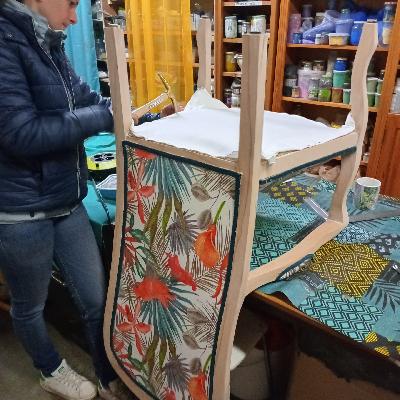  stages et formation éco recyclage ameublement et décoration,initiation  tapisserie d'ameublement