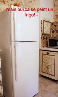 relooking meubles avant apr&eacute;s,,meubles peints gard,relooking cuisines,relooking meubles avavnt apr&eacute;s,relooking meubles &eacute;co responsables,artisant d'art en meubles peintsfrigo peint